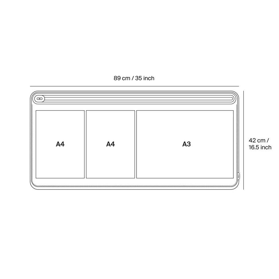 Orbitkey Desk Mat Large