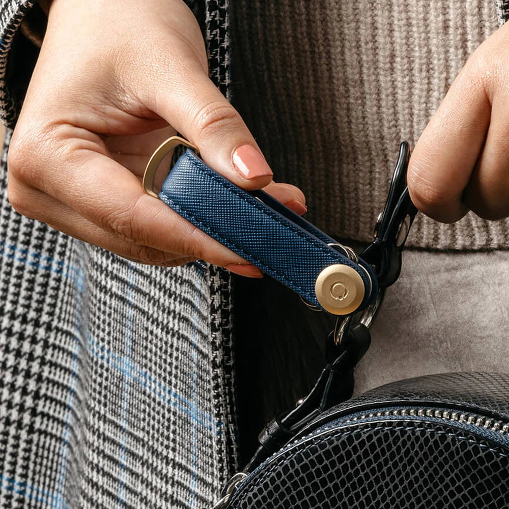 Orbitkey Saffiano Leather Key Organiser