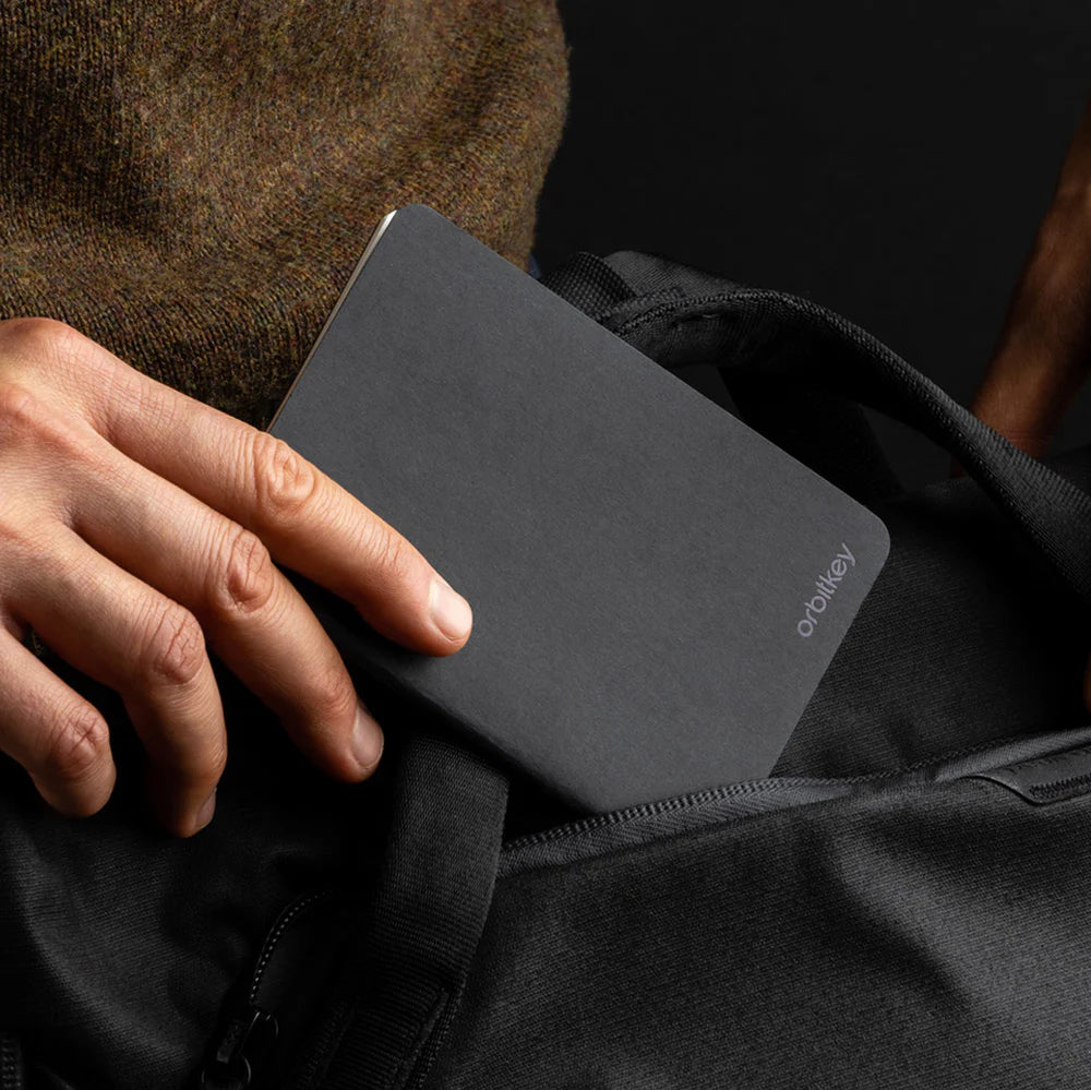 Orbitkey Organisation Pocket Notebook Black, 3-Pack