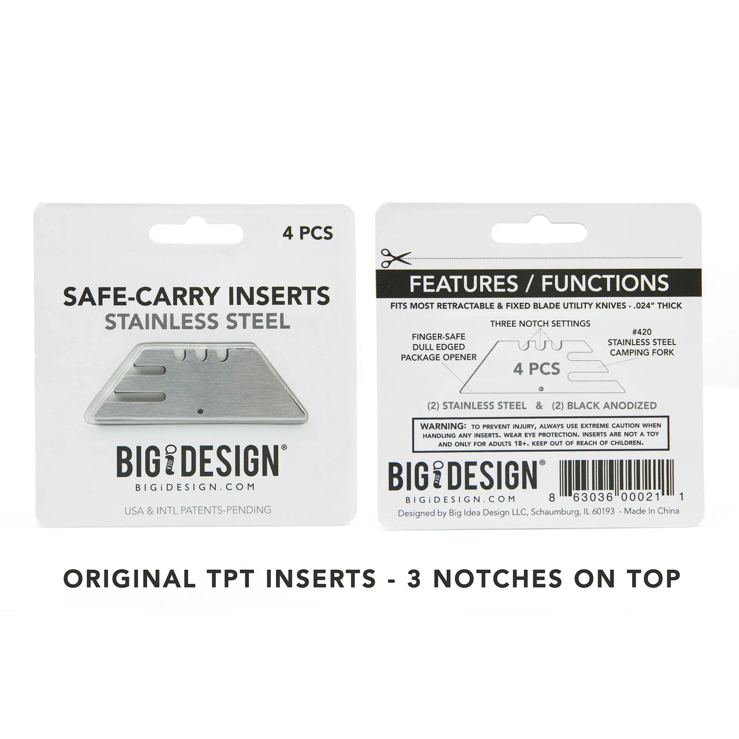 Big i Design TPT Slide Inserts (Original)