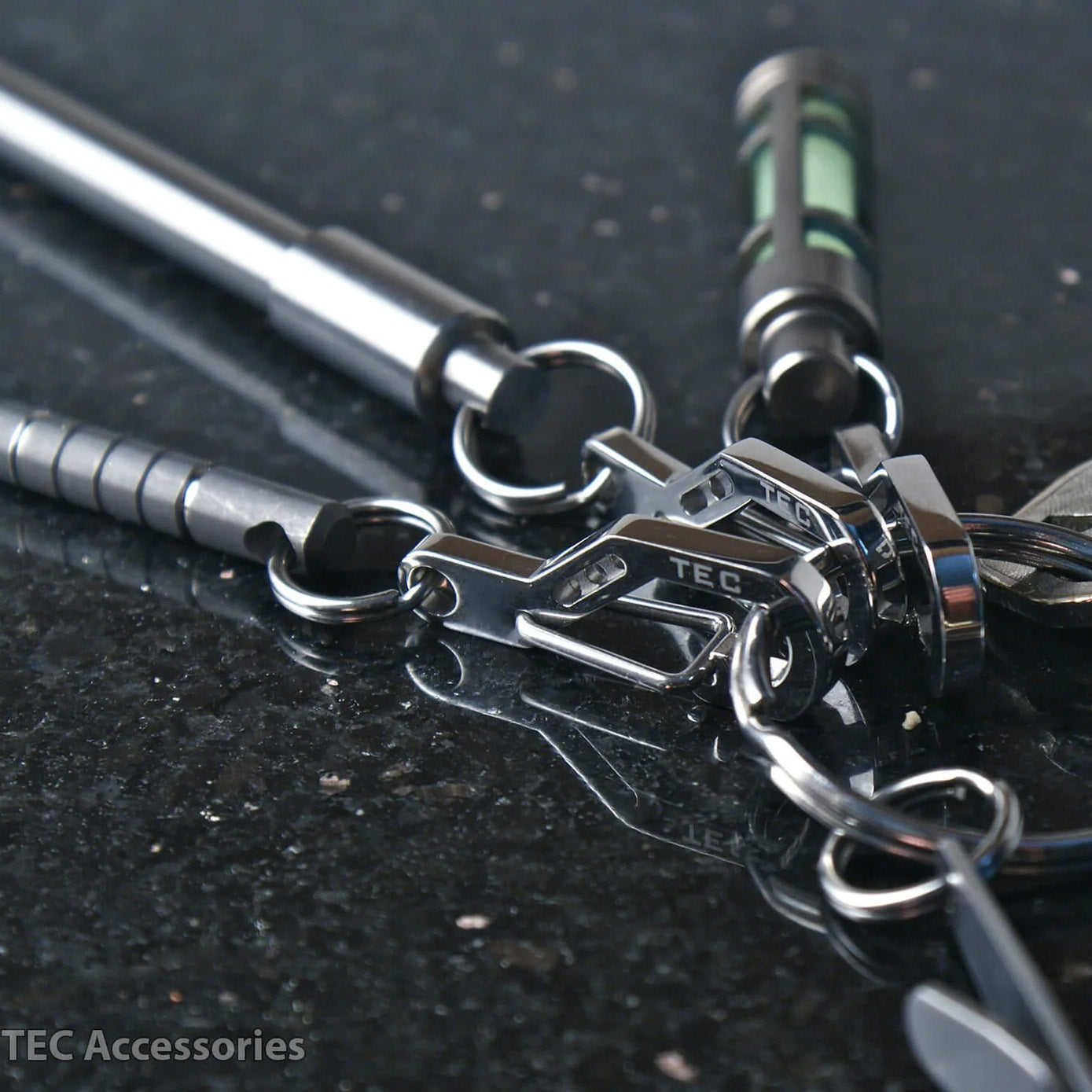 TEC-Accessoires Python Clip, Stainless Steel
