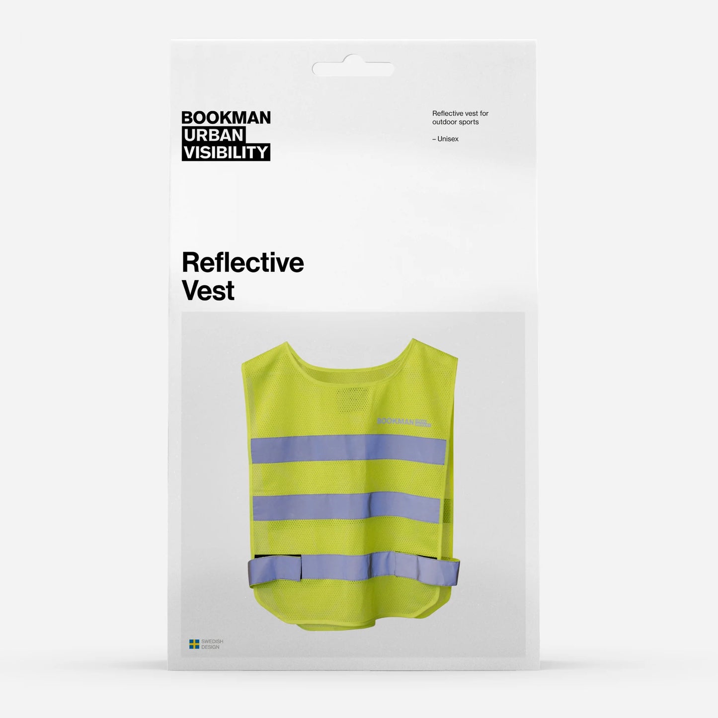 Bookman Urban Visibility Reflective Vest XS/S, Fluorescent Yellow