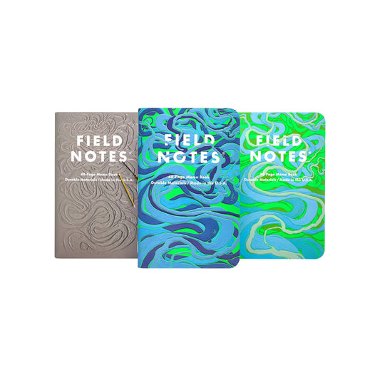 Field Notes Is a River Alive? Memo Graph Paper, 3-pack