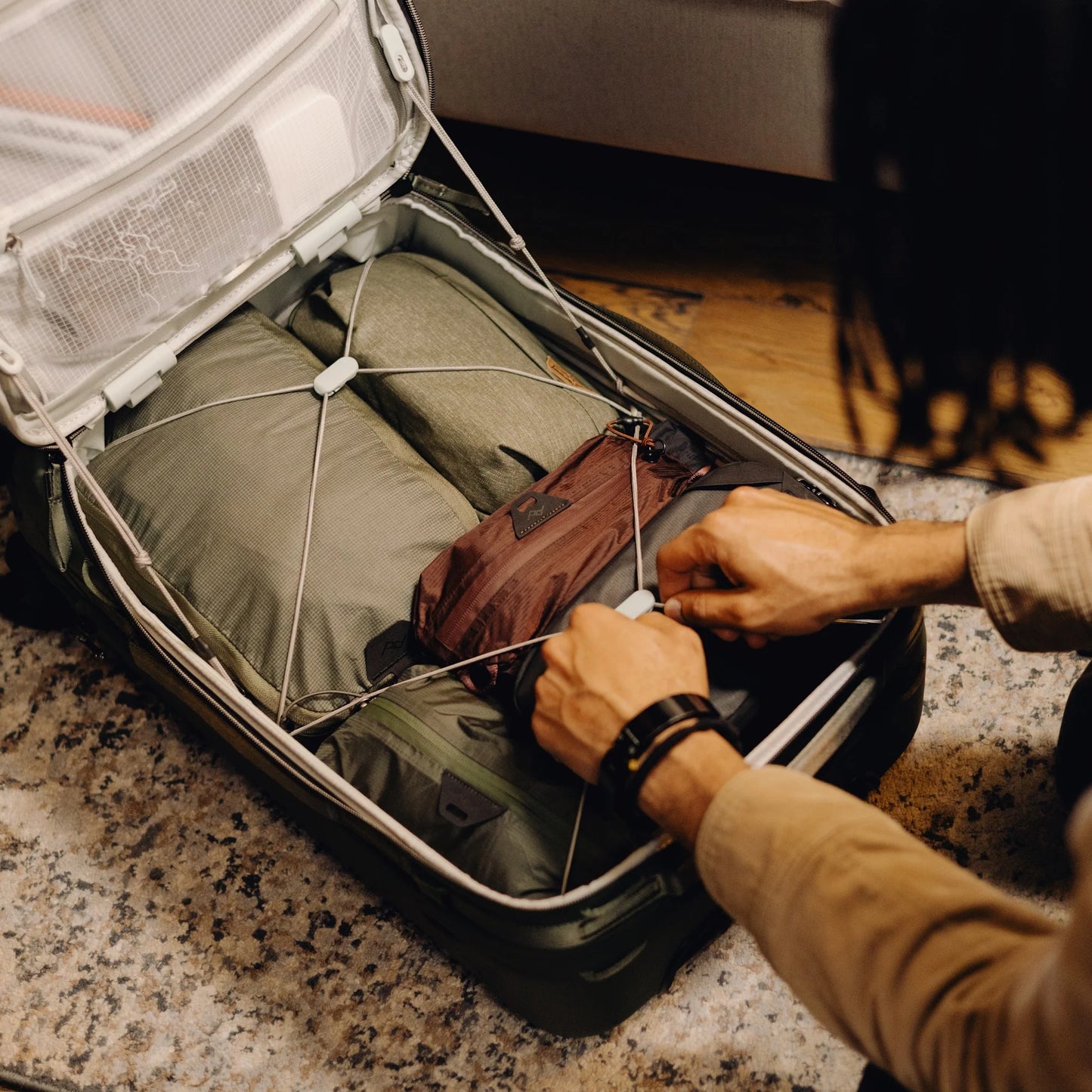 Peak Design Roller Pro Carry-On, Sage