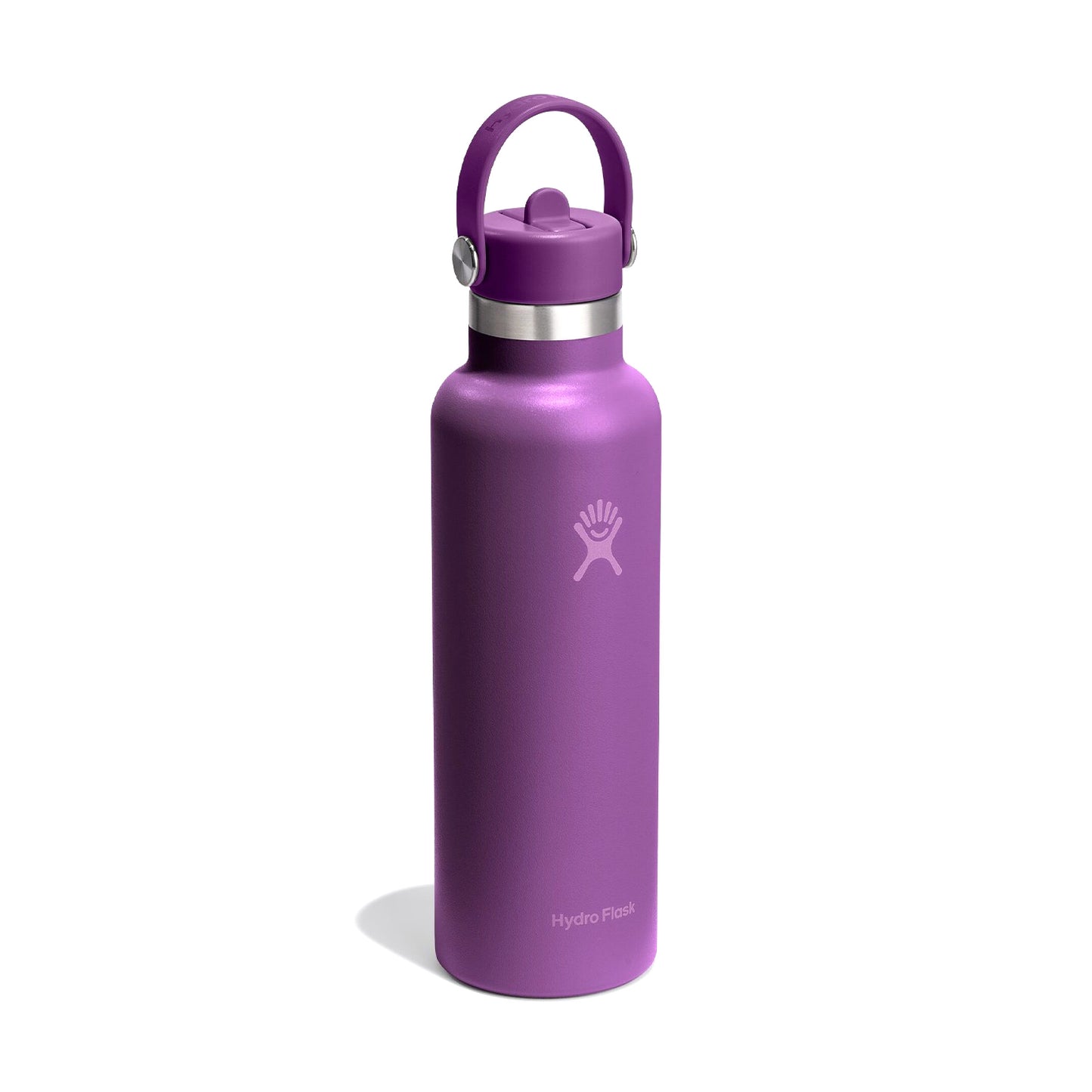 Hydro Flask Standard Mouth Flex Straw Cap 21oz, Beachplum Purple