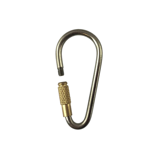 CountyComm Screw Link, Titanium / Brass