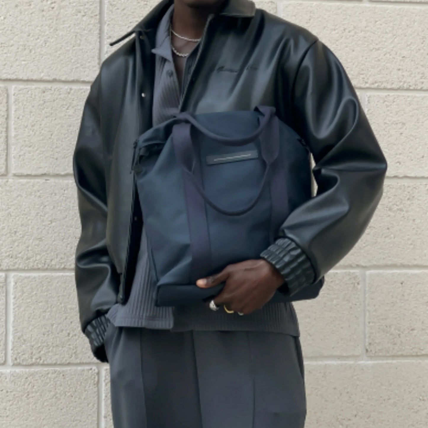 Horizn Studios SoFo Vertical Tote, All Black