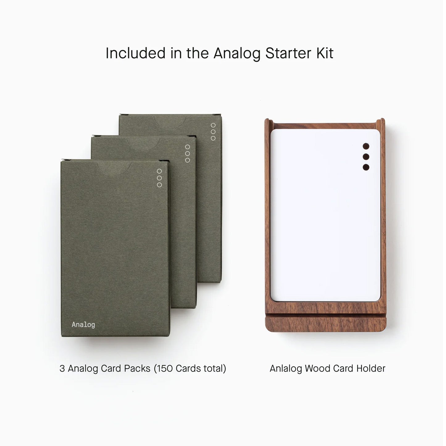 UGMONK Analog Starter Kit, Walnut
