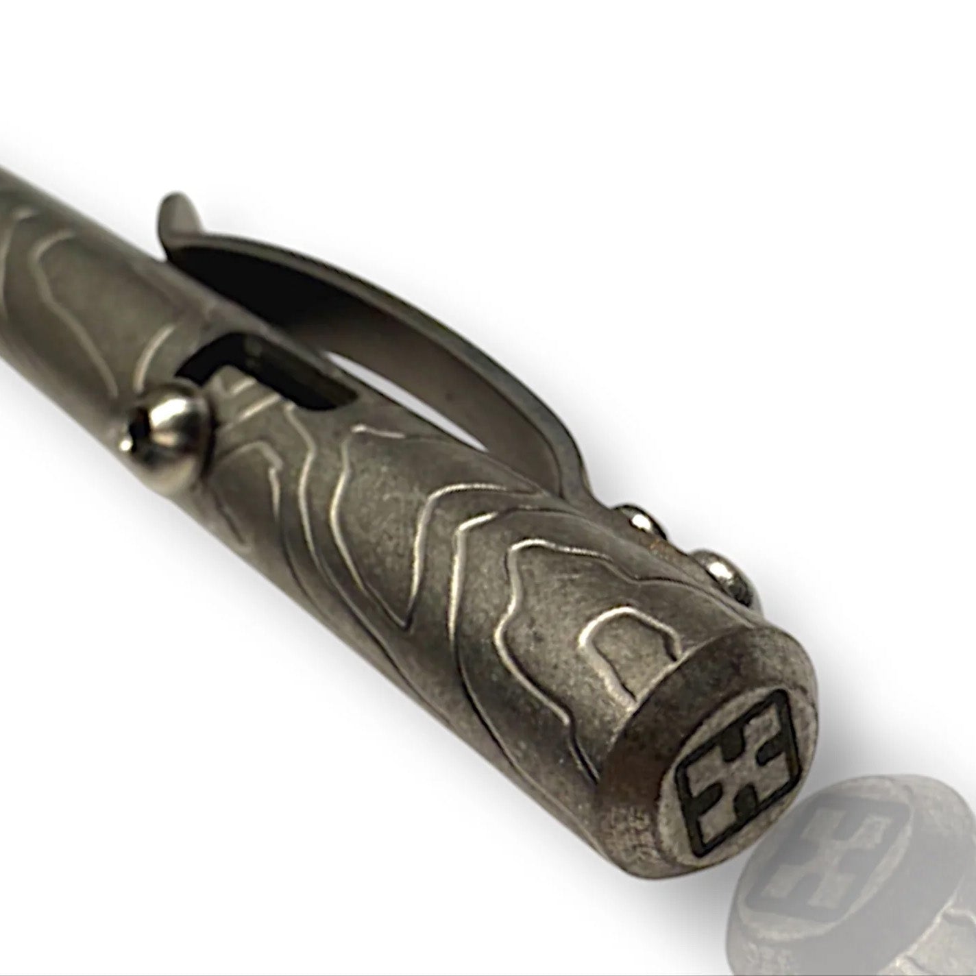 CountyComm MaxMadCo Design - Titanium - Bolt Action Pen - Gen 2