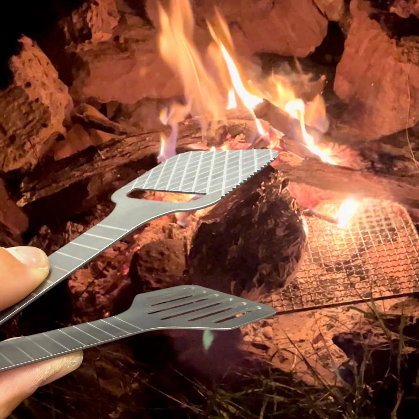 CountyComm Camping Multipurpose BBQ Tong Set