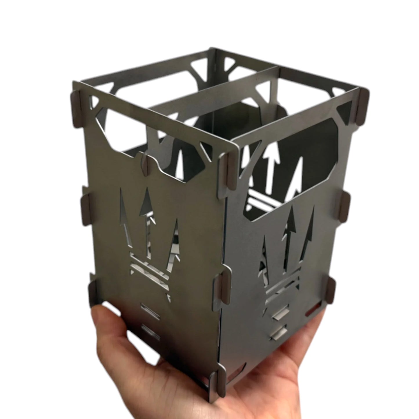 CountyComm Ultra-Light Collapsible Titanium Pocket Stove by Maratac®