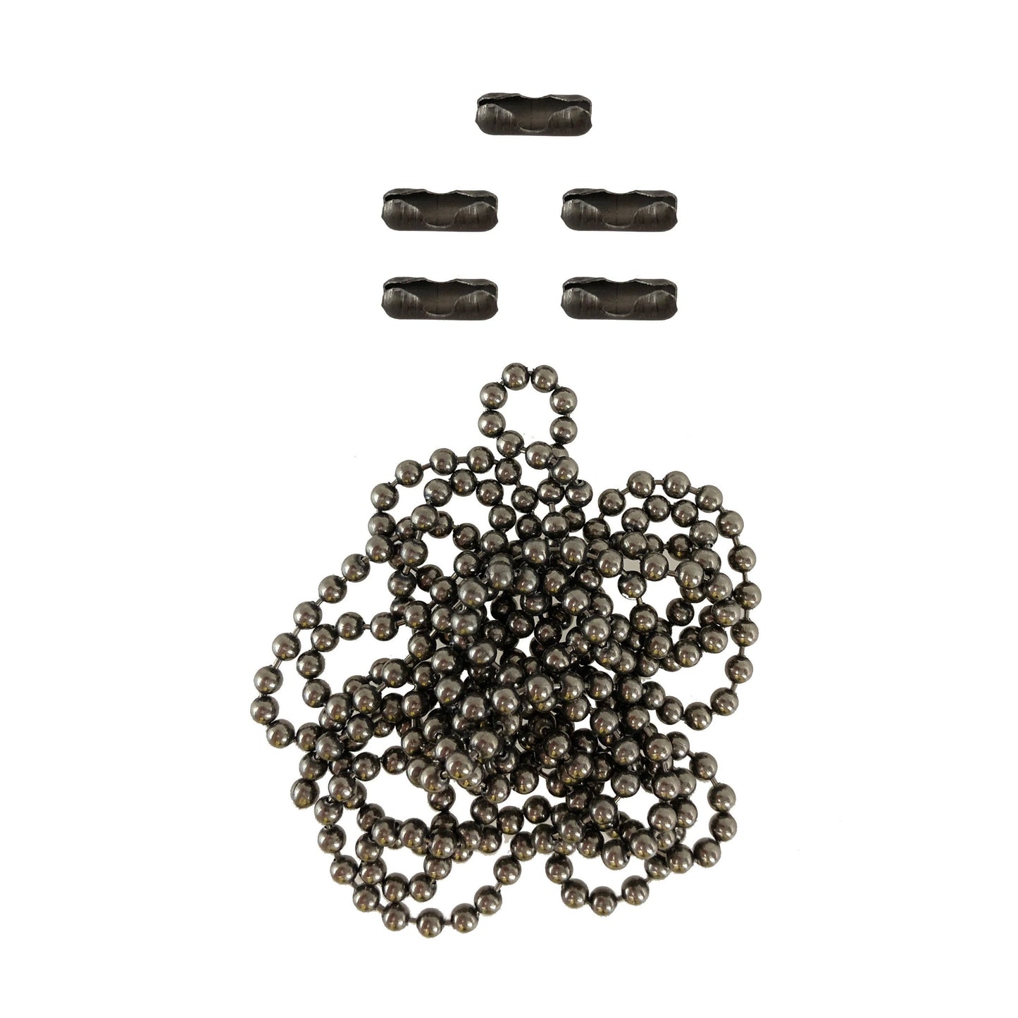 CountyComm Titanium Ball Chain Kit + 5 Clasps (Gen 2), Large