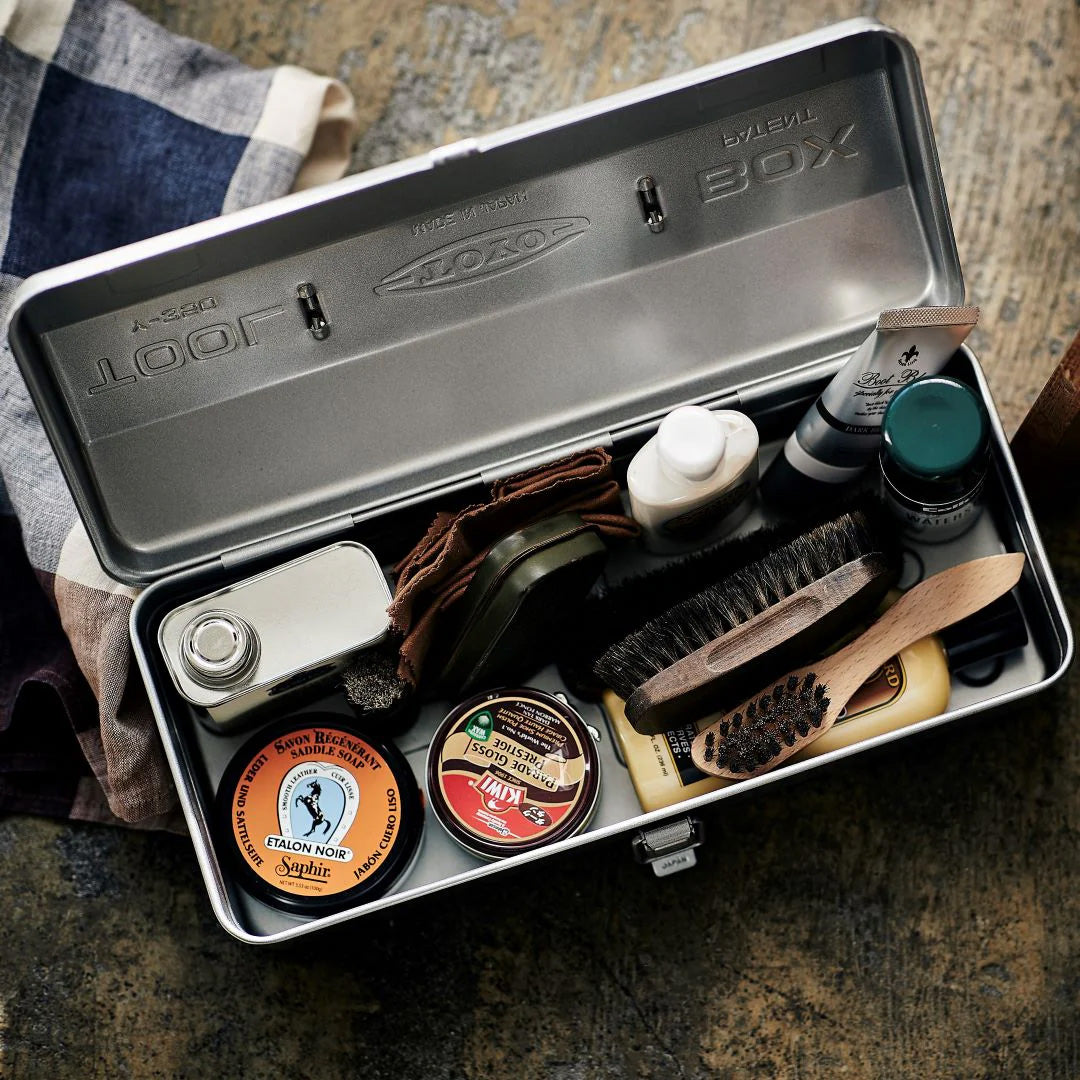 TOYO STEEL Camber-top Toolbox Y-350 SV, Silver