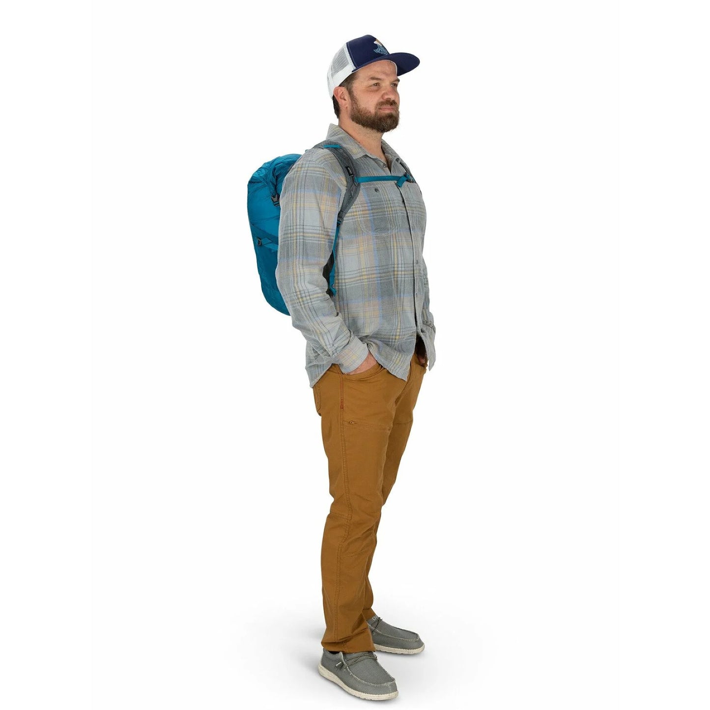 Osprey Ultralight Dry Stuff Pack, Waterfront Blue
