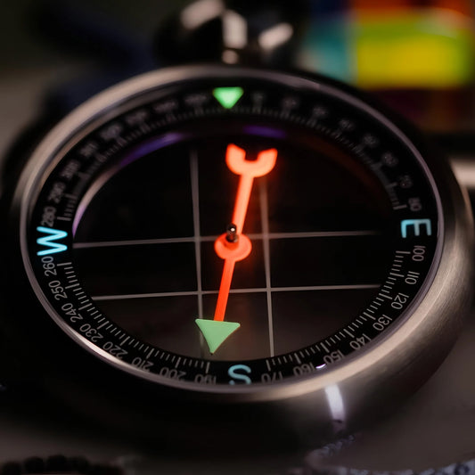 CountyComm 45mm - Heirloom Dual Sapphire Titanium Compass Gen 3