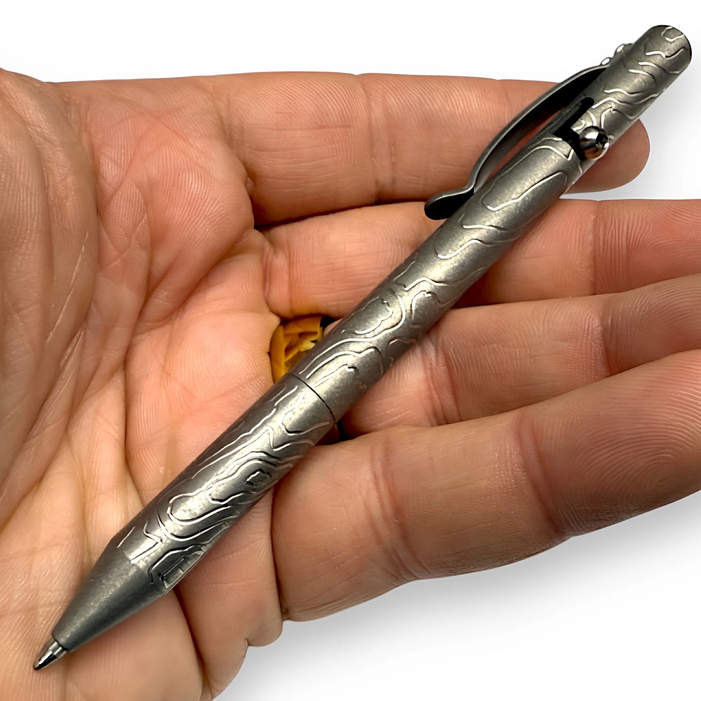 CountyComm MaxMadCo Design - Titanium - Bolt Action Pen - Gen 2