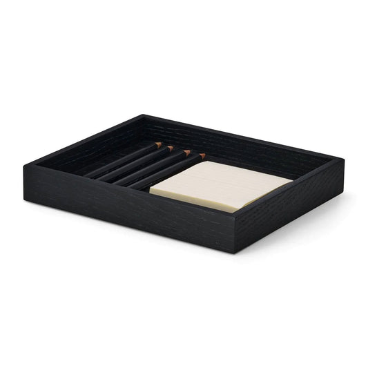 Oakywood Valet Tray Medium, Black