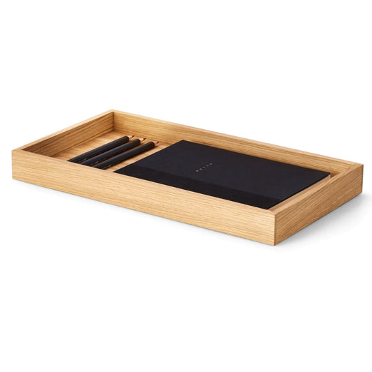 Oakywood Valet Tray Large, Oak
