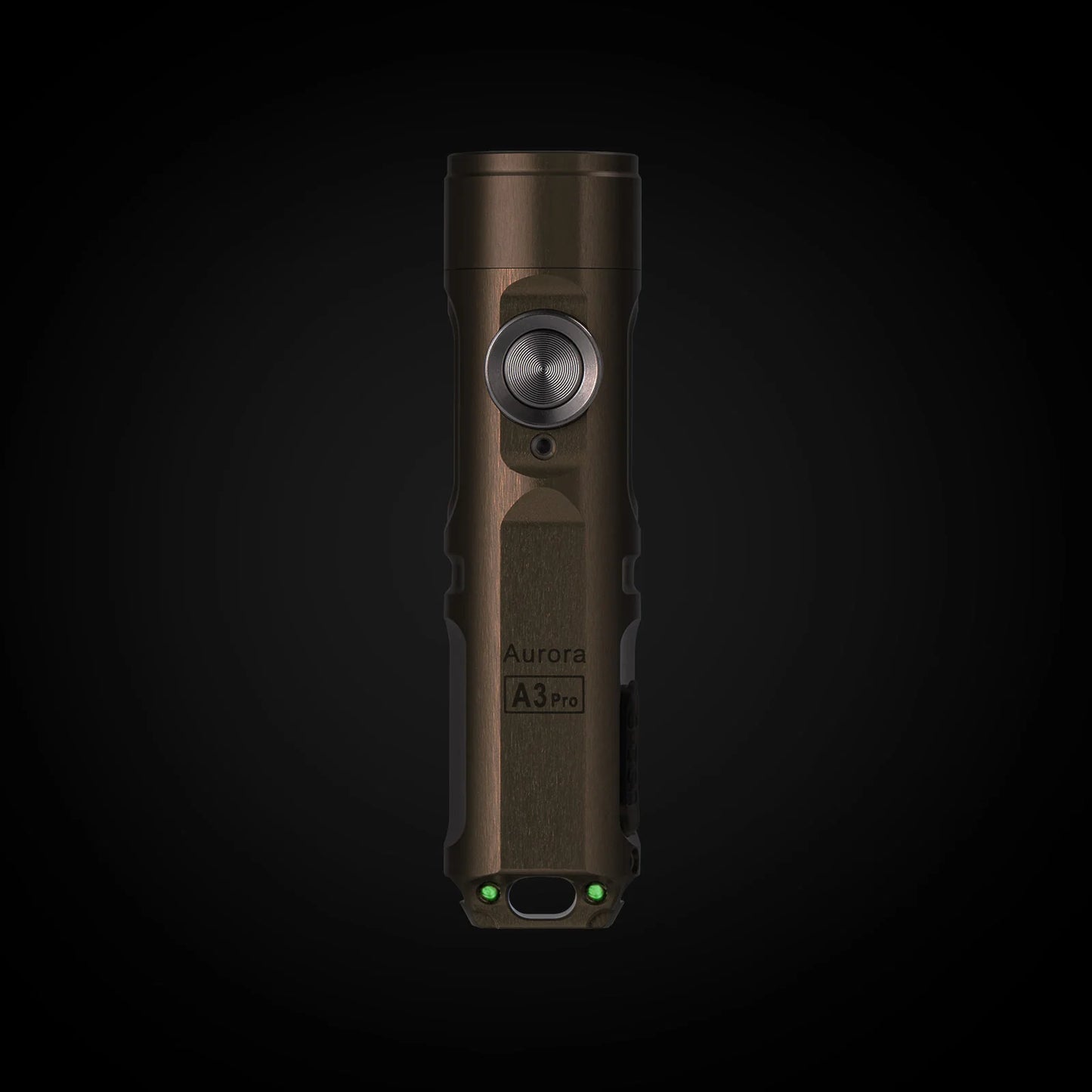 RovyVon Aurora A3 Pro Aluminum Keychain Flashlight 6500K, Desert Tan