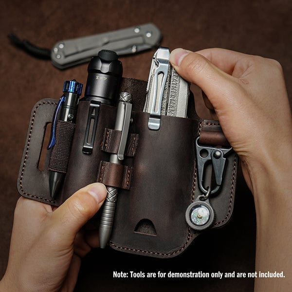 Viperade PJ35 Multitool Sheath for Belt, Brown