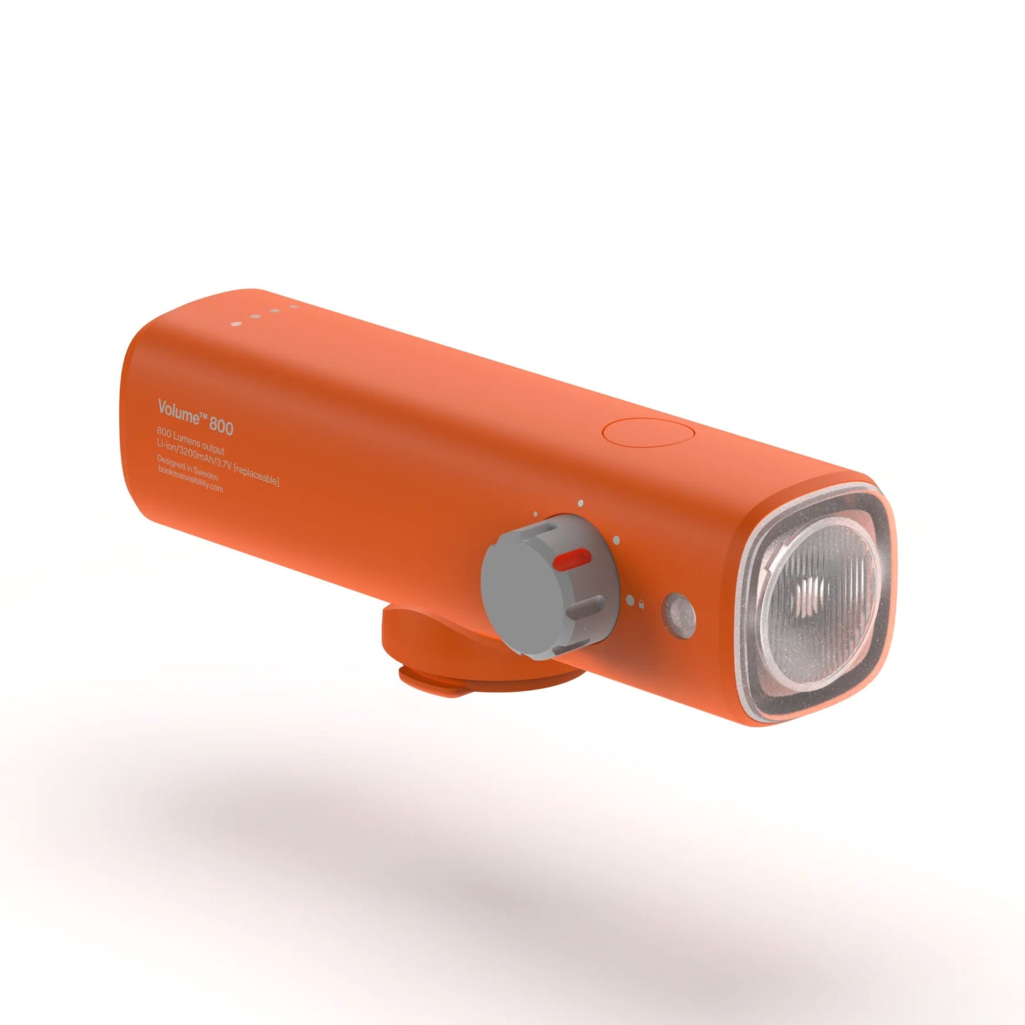 Bookman Urban Visibility Volume™ 800 Bike Light, Orange