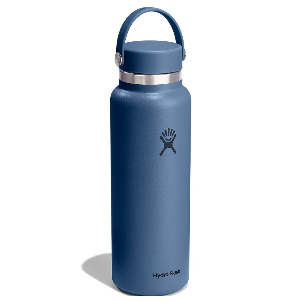 Hydro Flask Wide Mouth Bottle Flex Cap 40oz, Harbour Blue