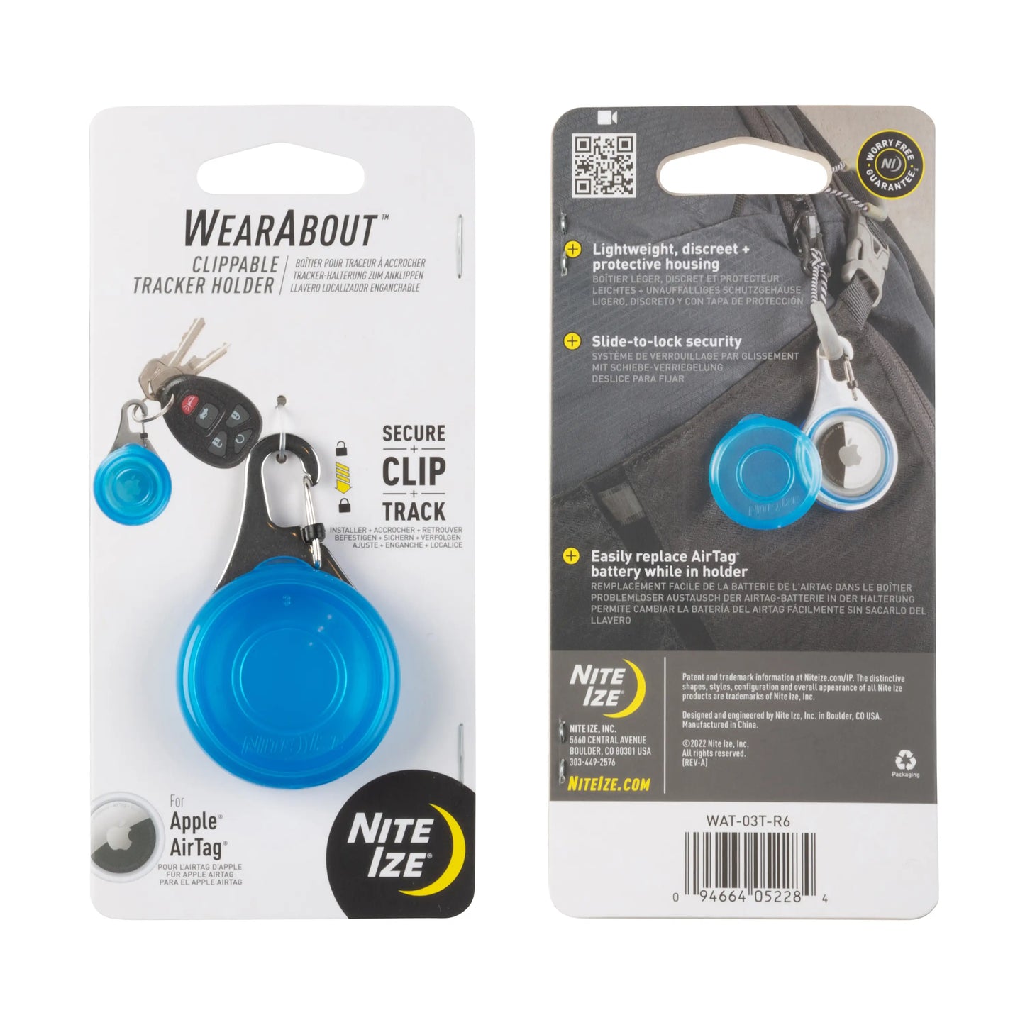Nite Ize WearAbout® Clippable Tracker Holder