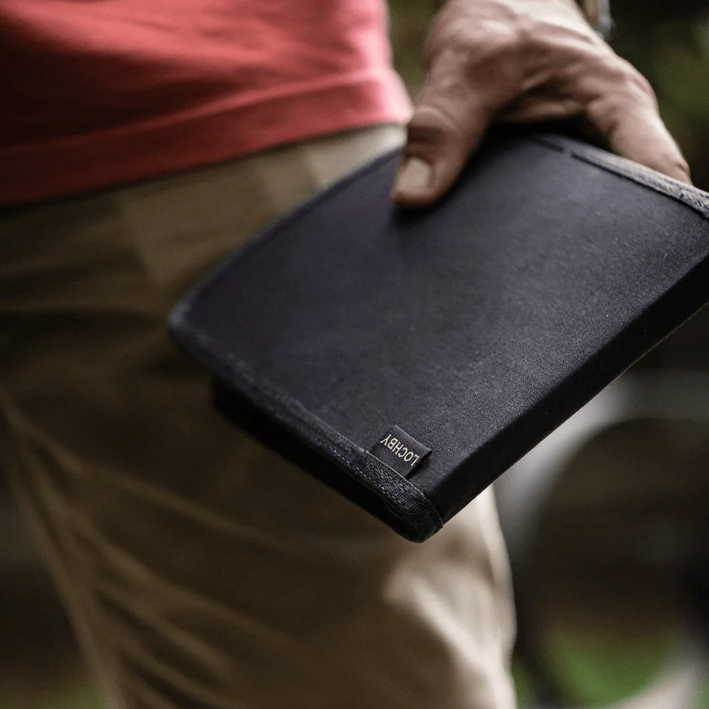 Lochby Watch Wallet, Charcoal