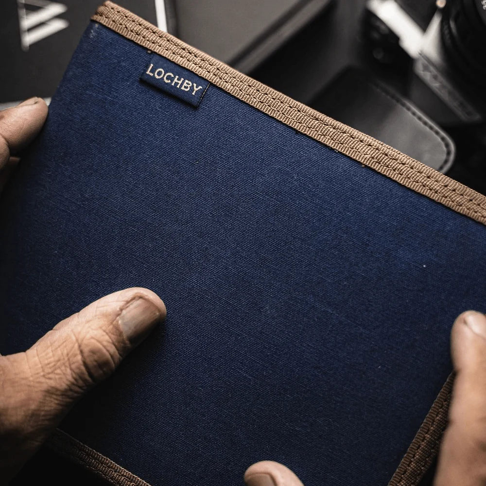 Lochby Watch Wallet, Navy