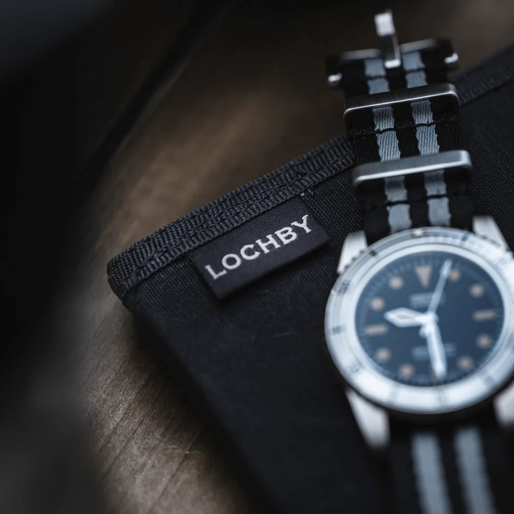 Lochby Watch Wallet, Charcoal