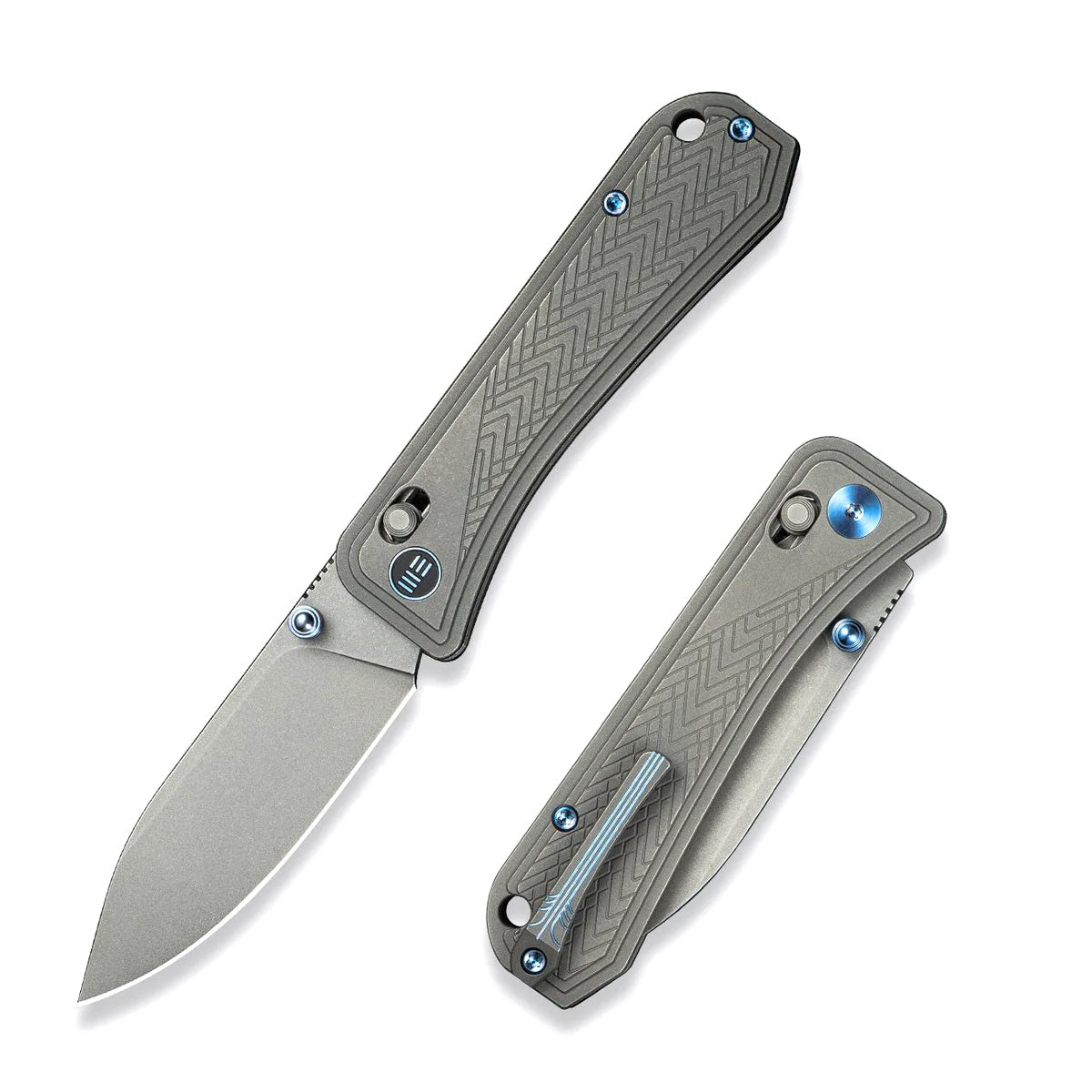 WEKNIFE Bougie Banter, Upscale Art Deco Gray Titanium / Gray Stonewashed