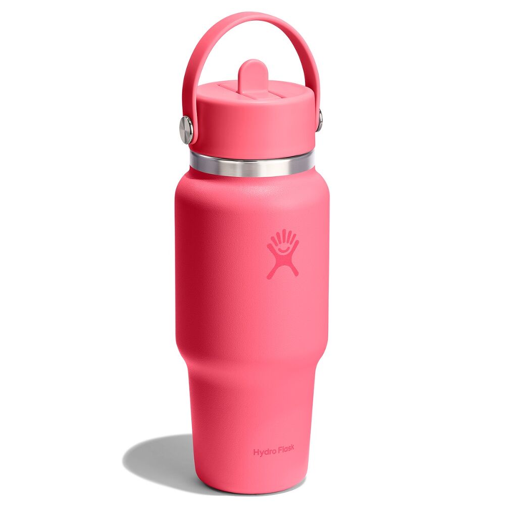 Hydro Flask Wide Flex Straw Travel Bottle 24oz, Popstar Pink