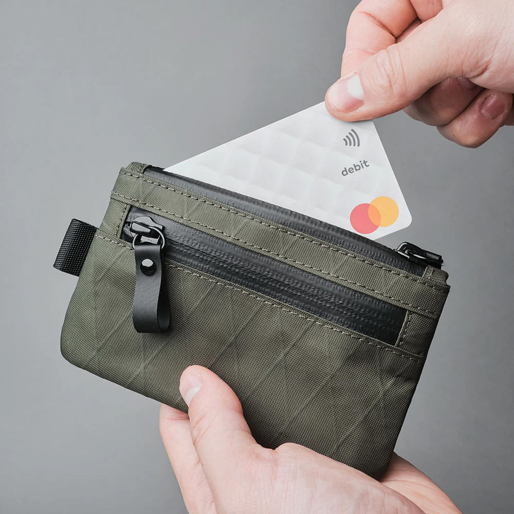 ALPAKA Zip Pouch X-Pac® VX21, Dark Green