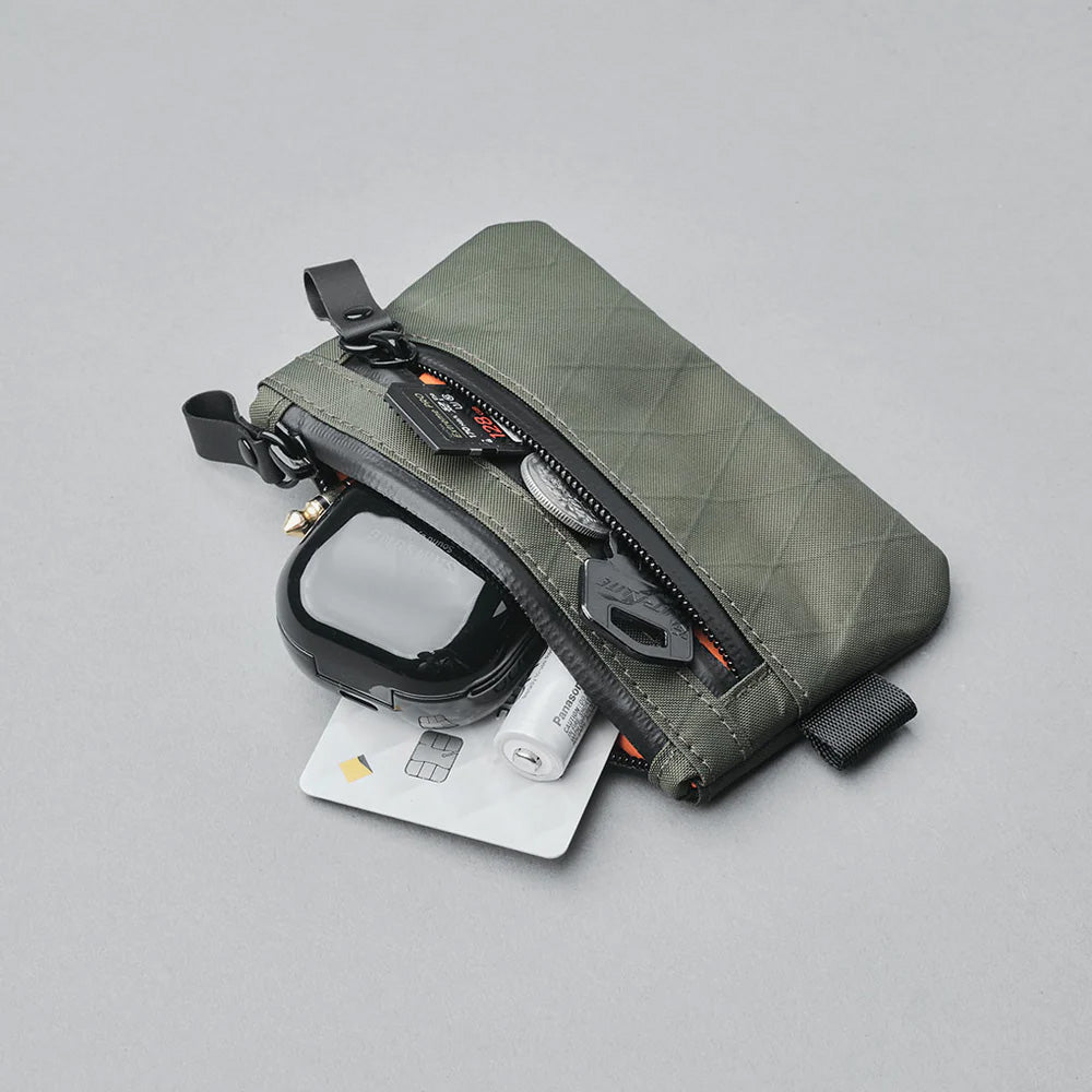 ALPAKA Zip Pouch X-Pac® VX21, Dark Green
