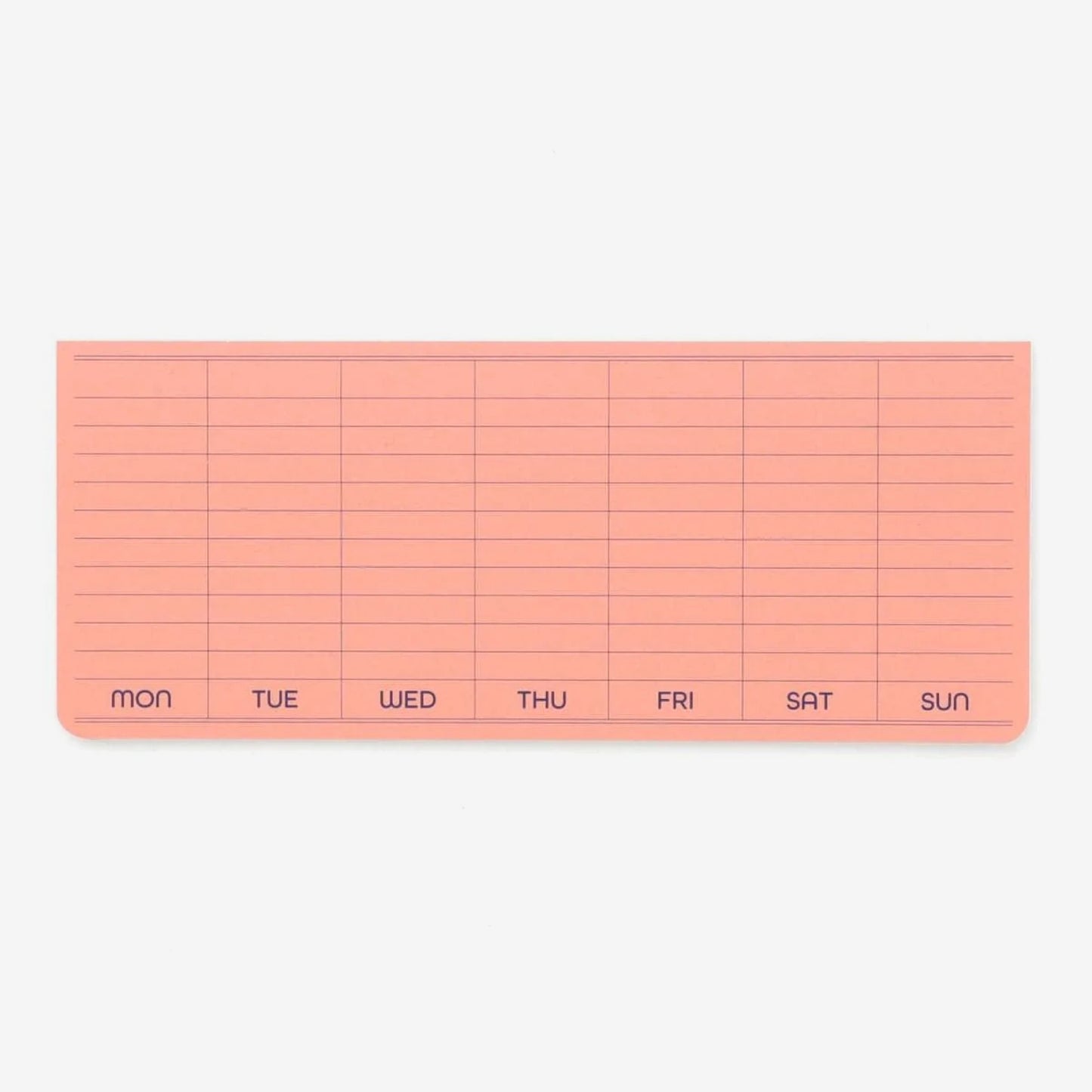 Hightide Penco Sticky Memo Pad Weekly