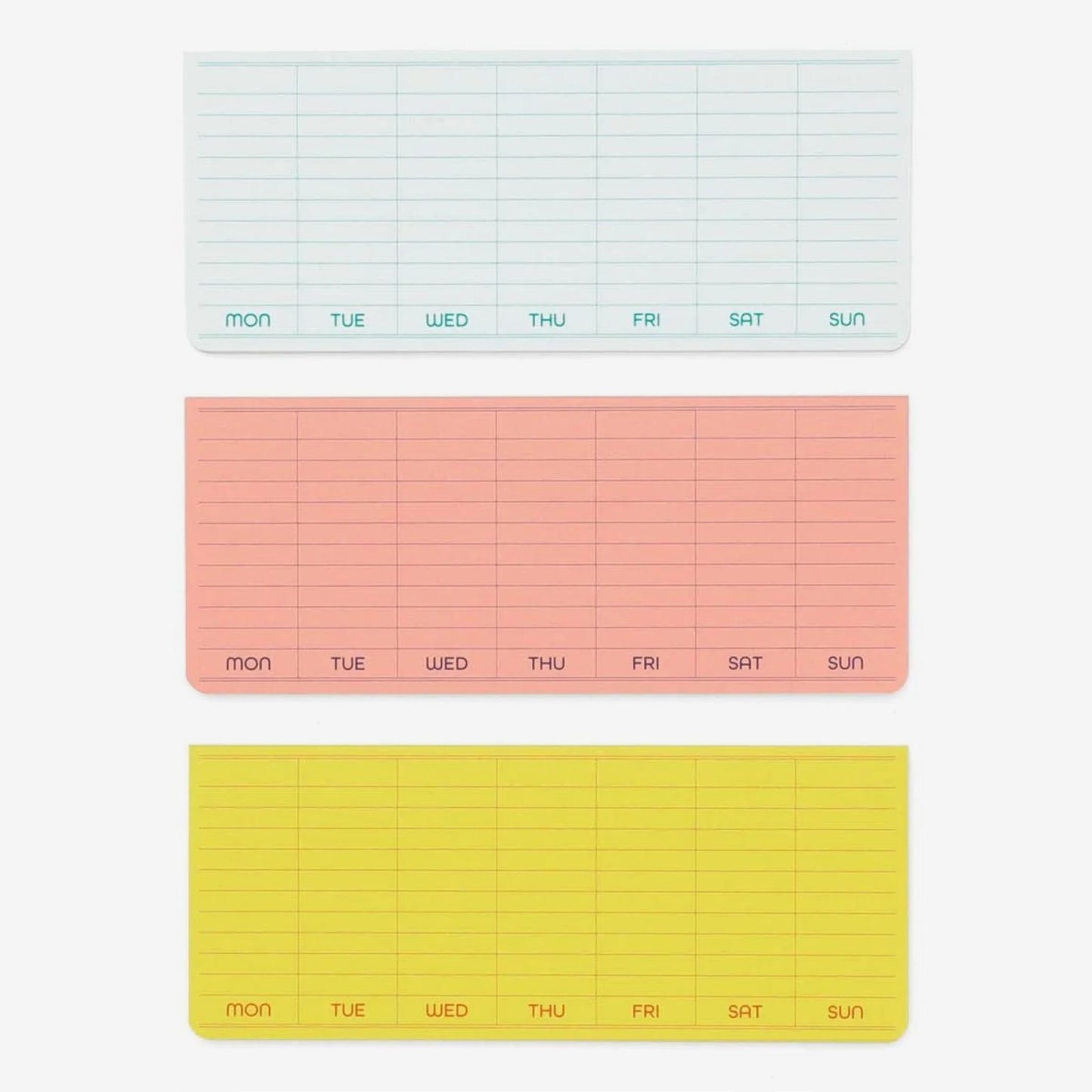 Hightide Penco Sticky Memo Pad Weekly