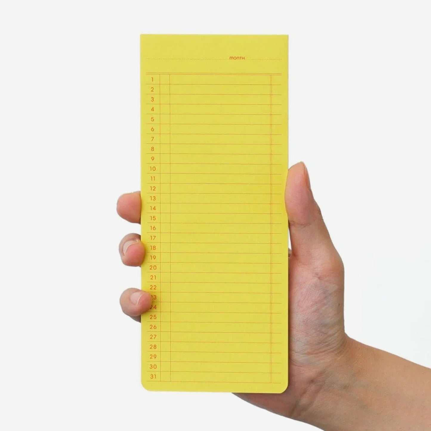 Hightide Penco Sticky Memo Pad Monthly