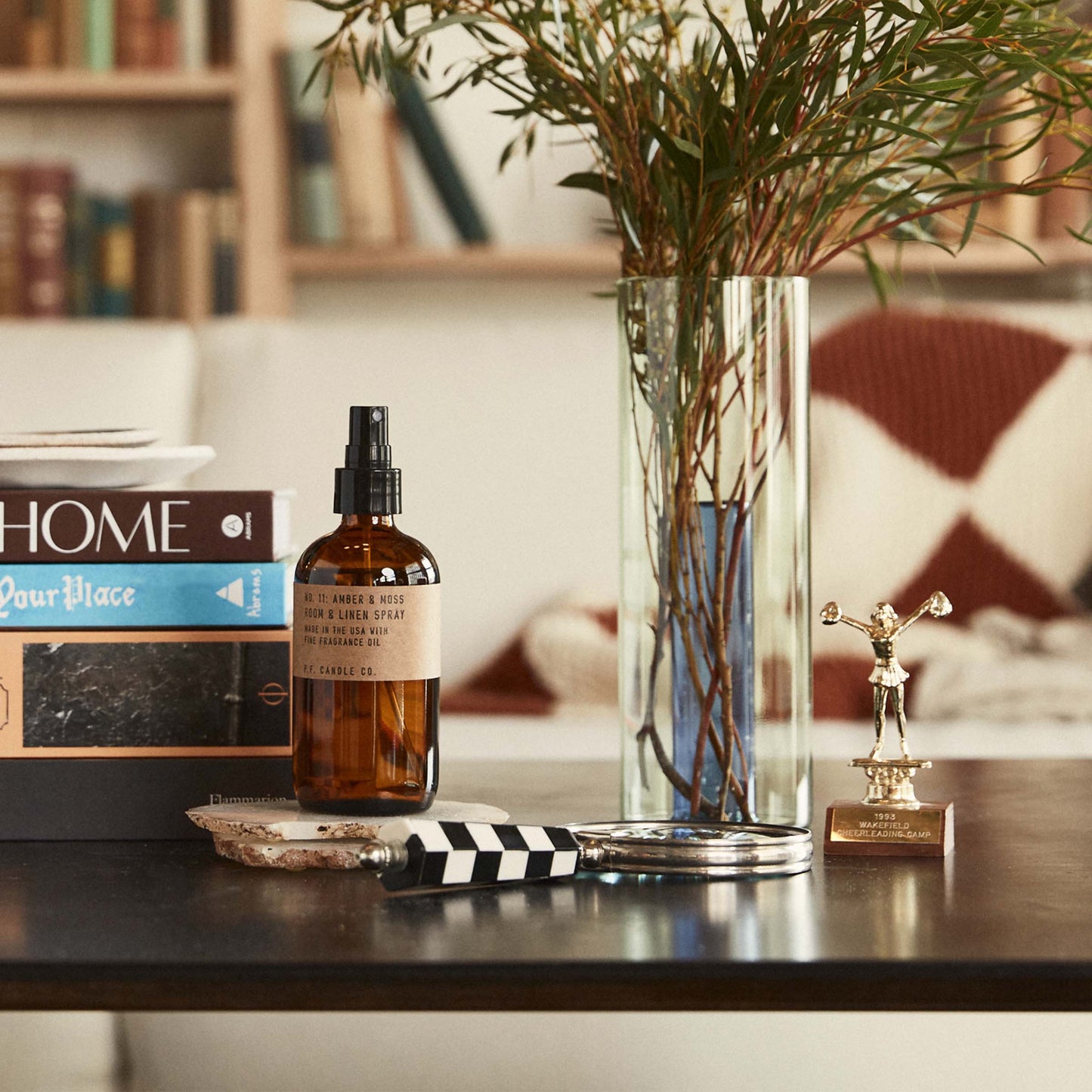 P.F. Candle Co. Room & Linen Spray, NO. 11 Amber & Moss