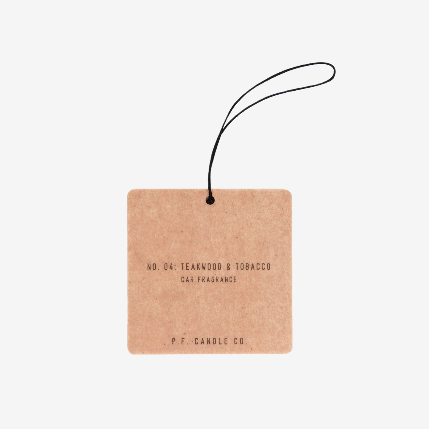 P.F. Candle Co. Car Fragrance, NO. 04 Teakwood & Tobacco