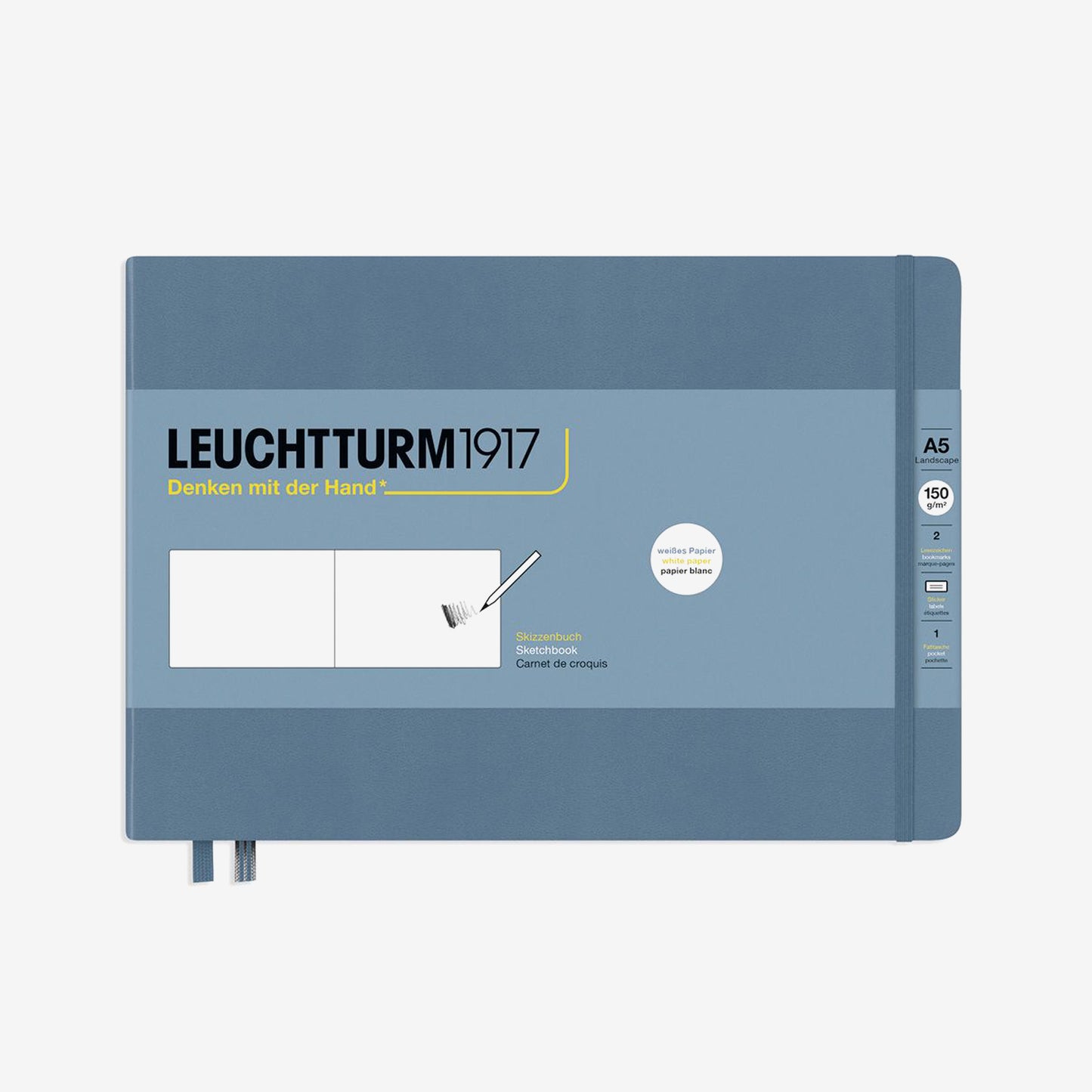Leuchtturm1917 Sketchbook Landscape, A5 (Hardcover)