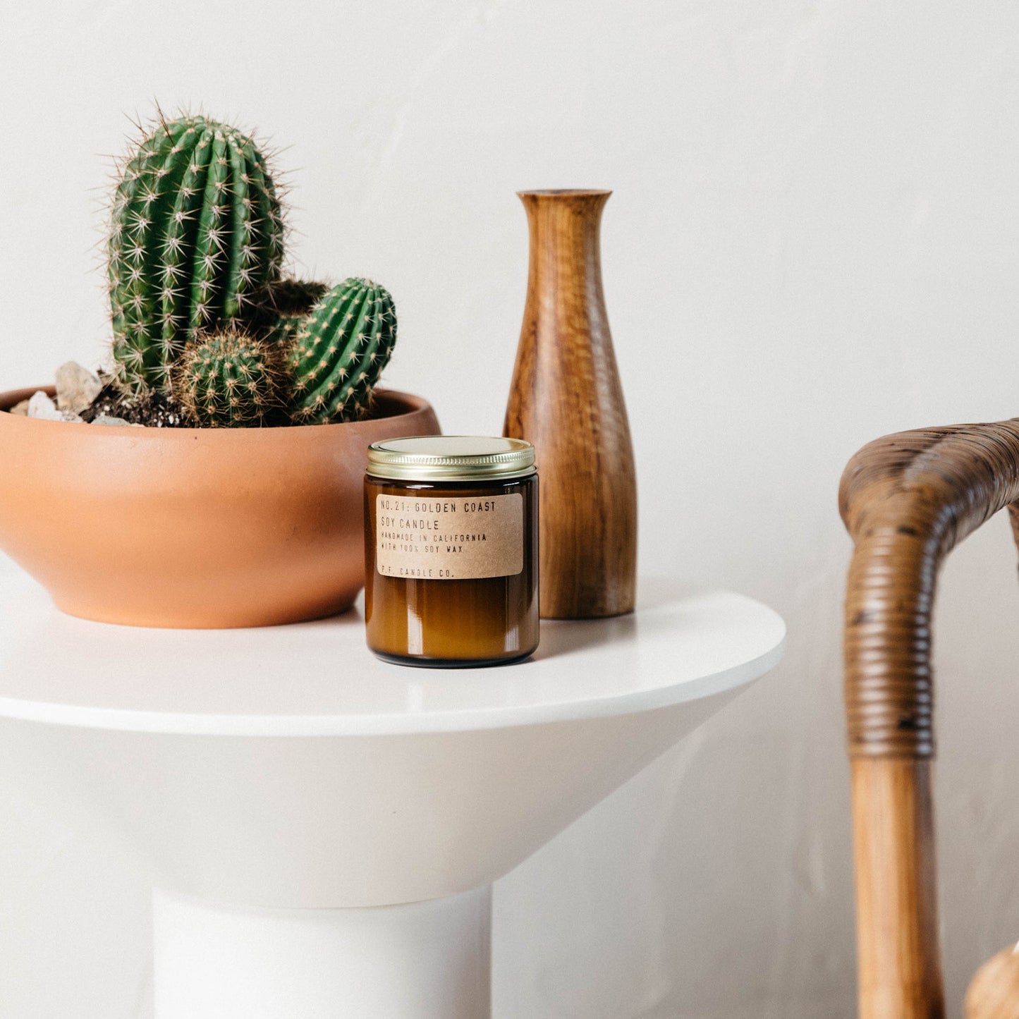 P.F. Candle Co. Duftlys, NO. 21 Golden Coast