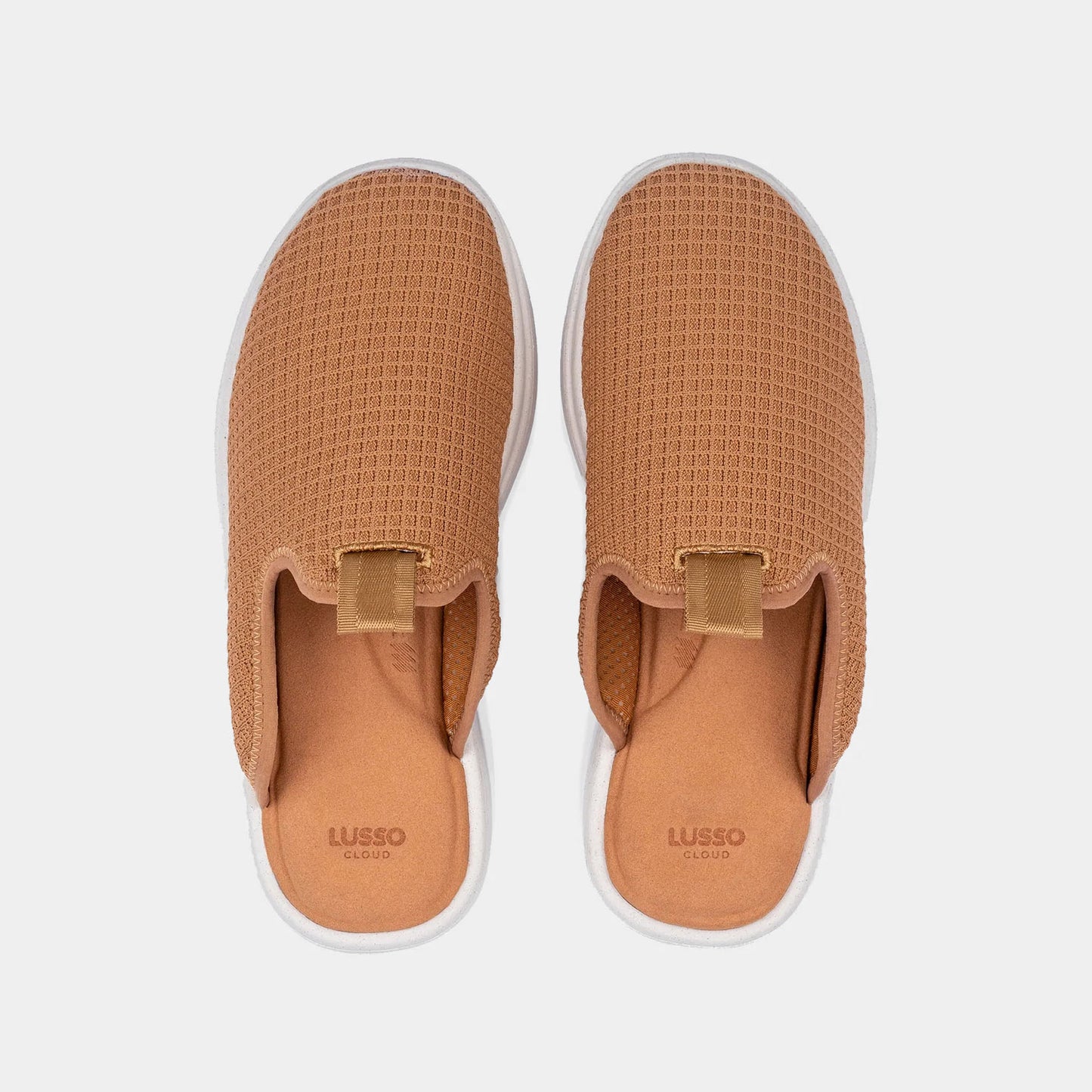 Lusso Cloud Pelli Waffle, Chestnut / Coffee