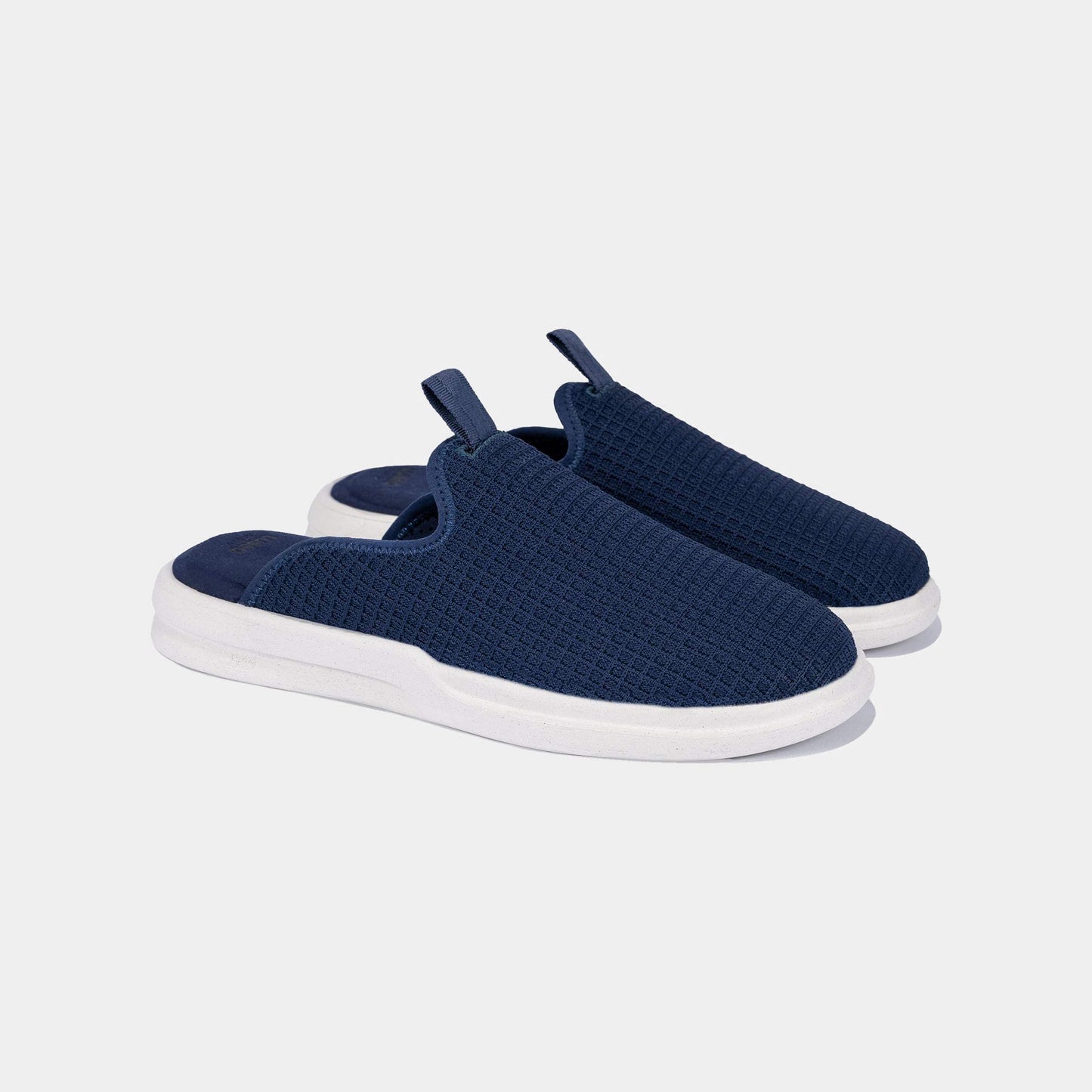 Lusso Cloud Pelli Waffle, Indigo / Coffee