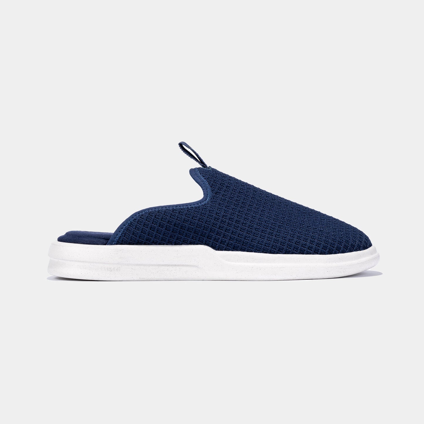 Lusso Cloud Pelli Waffle, Indigo / Coffee