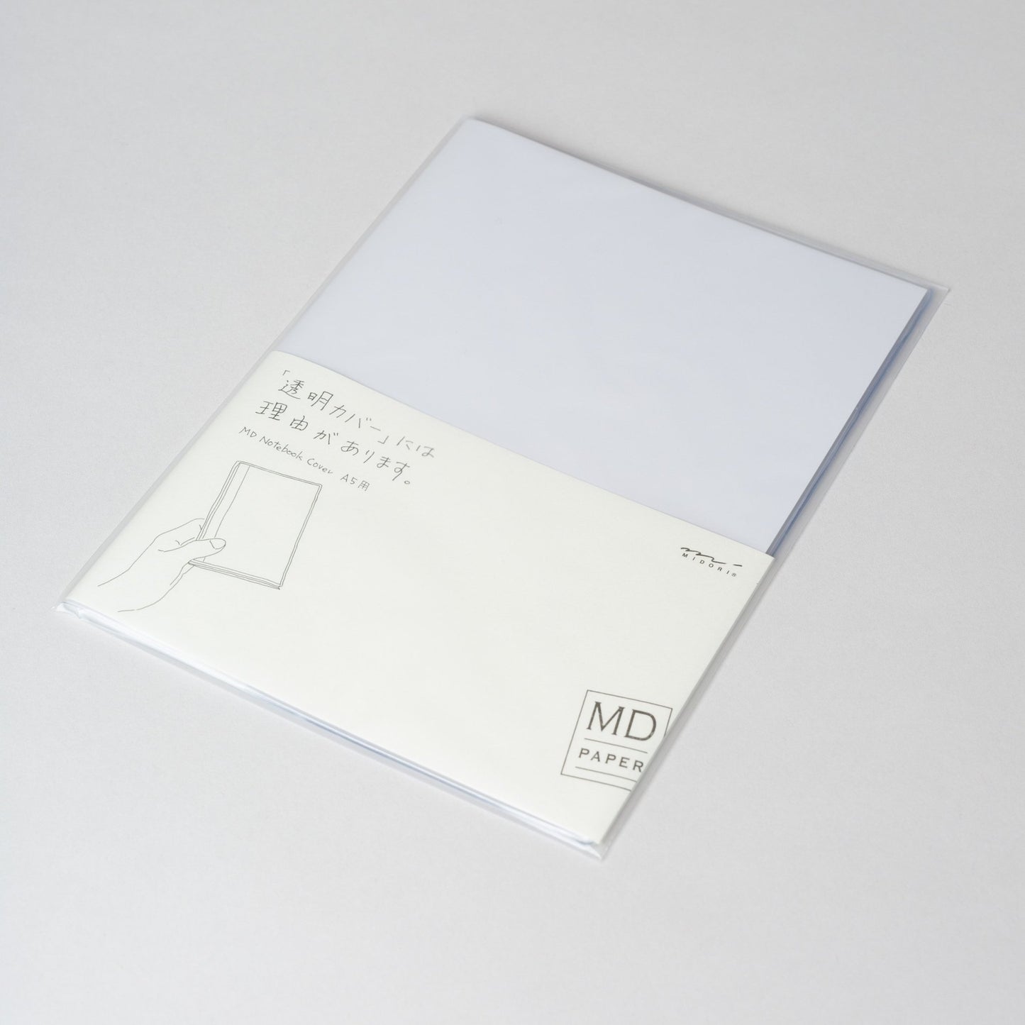 Midori MD Clear Cover, A5-Goodnotes.no