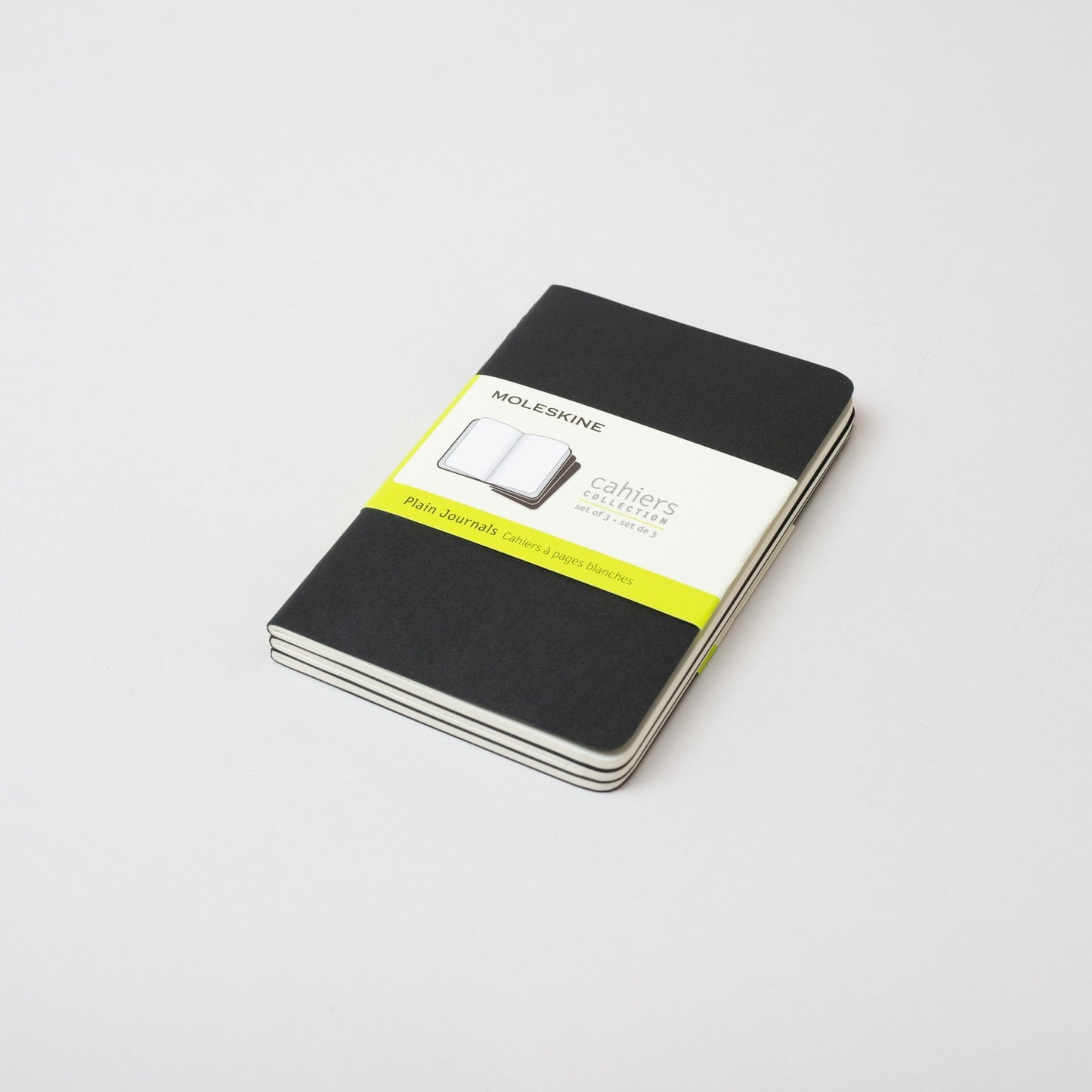 Moleskine Cahier Journal, Pocket (3-pakk)-Goodnotes.no