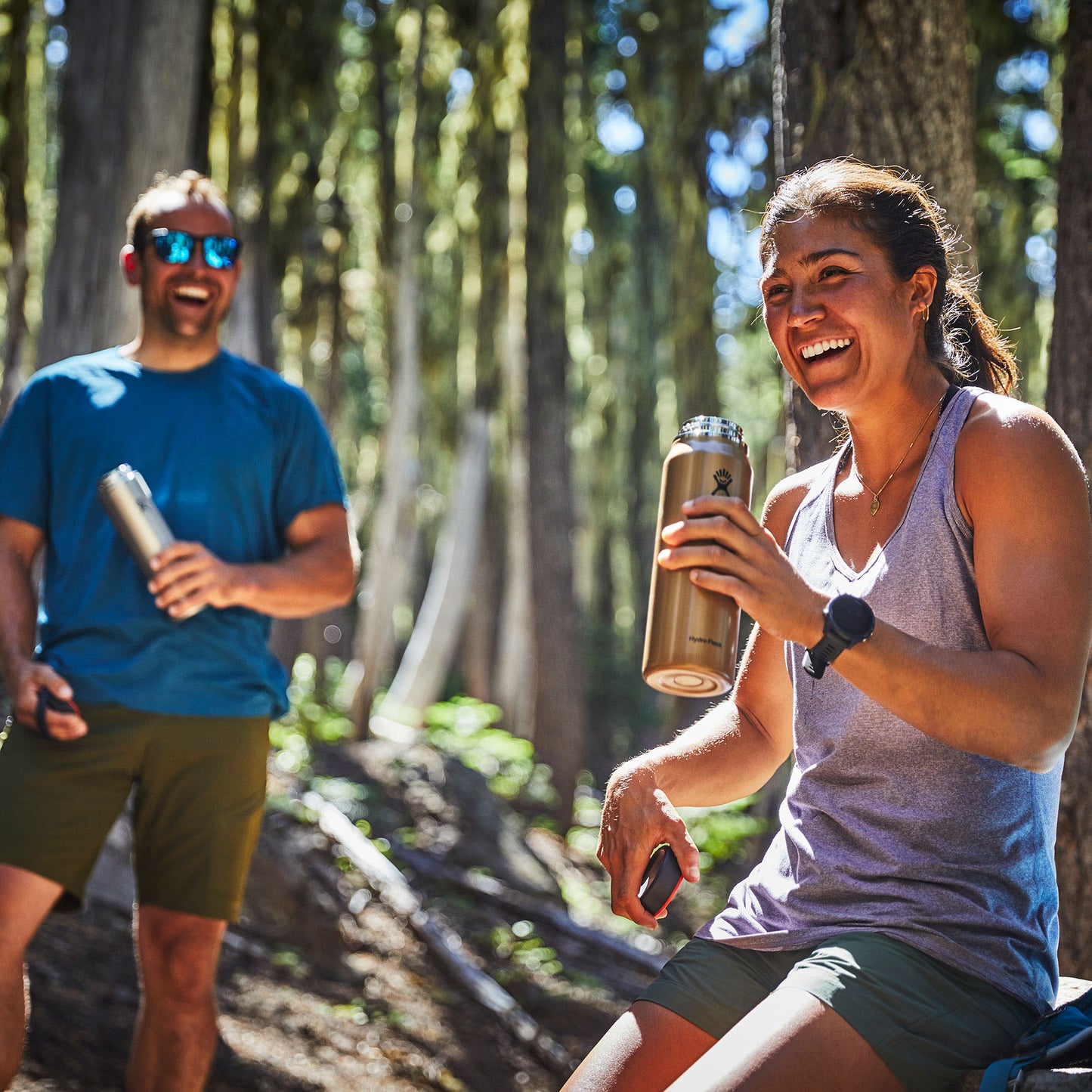 Hydro Flask Lightweight Wide Mouth Trail Series™ 40oz, Obsidian