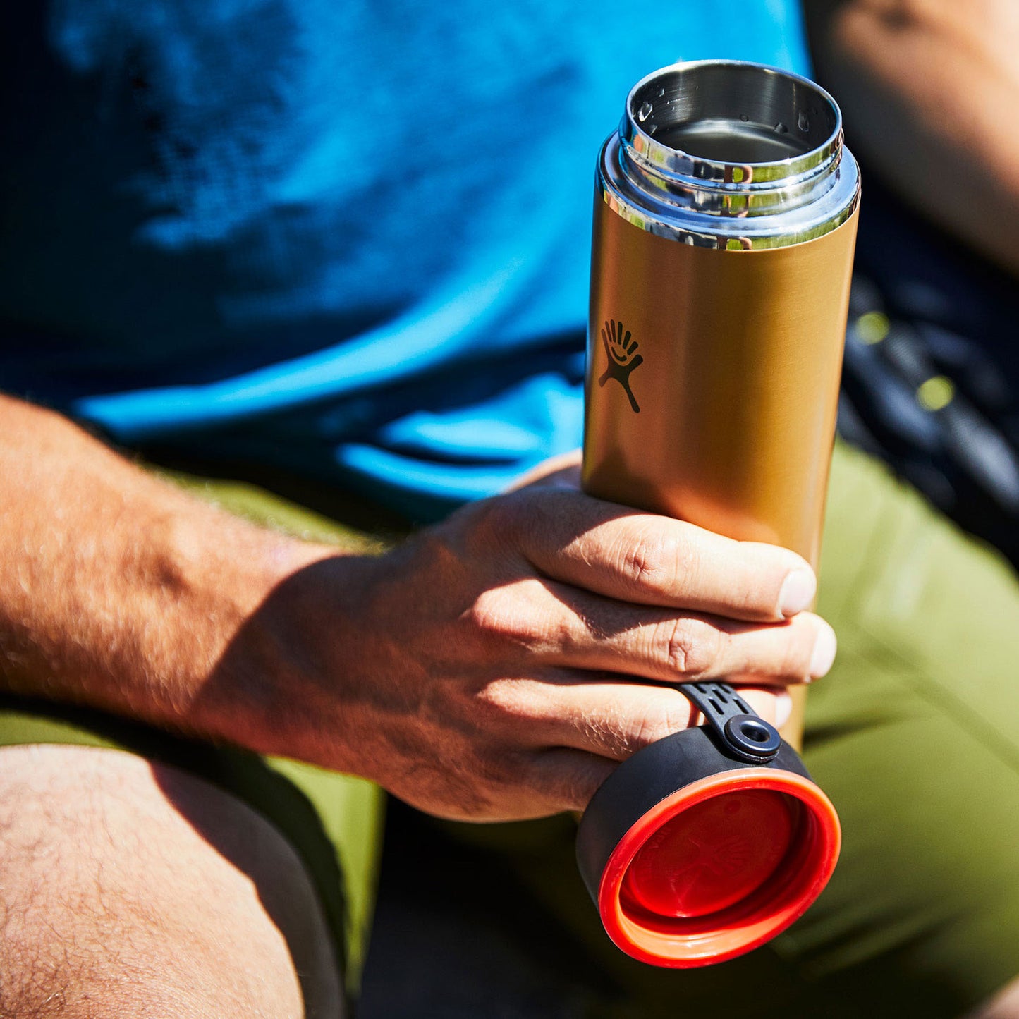 Hydro Flask Lightweight Wide Mouth Trail Series™ 40oz, Obsidian