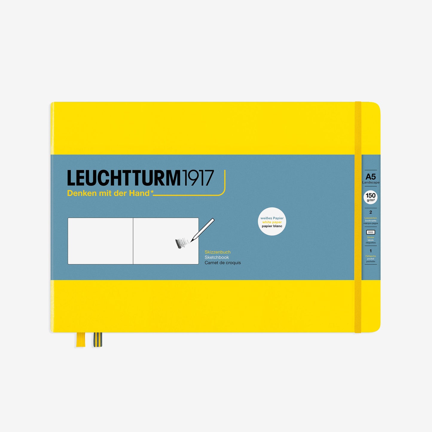 Leuchtturm1917 Sketchbook Landscape, A5 (Hardcover)