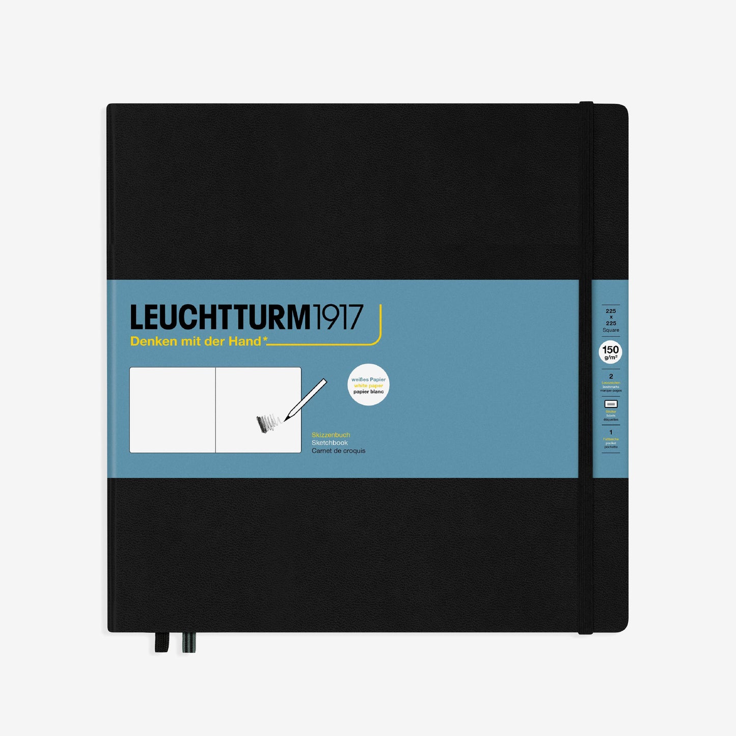 Leuchtturm1917 Sketchbook Square (Hardcover)